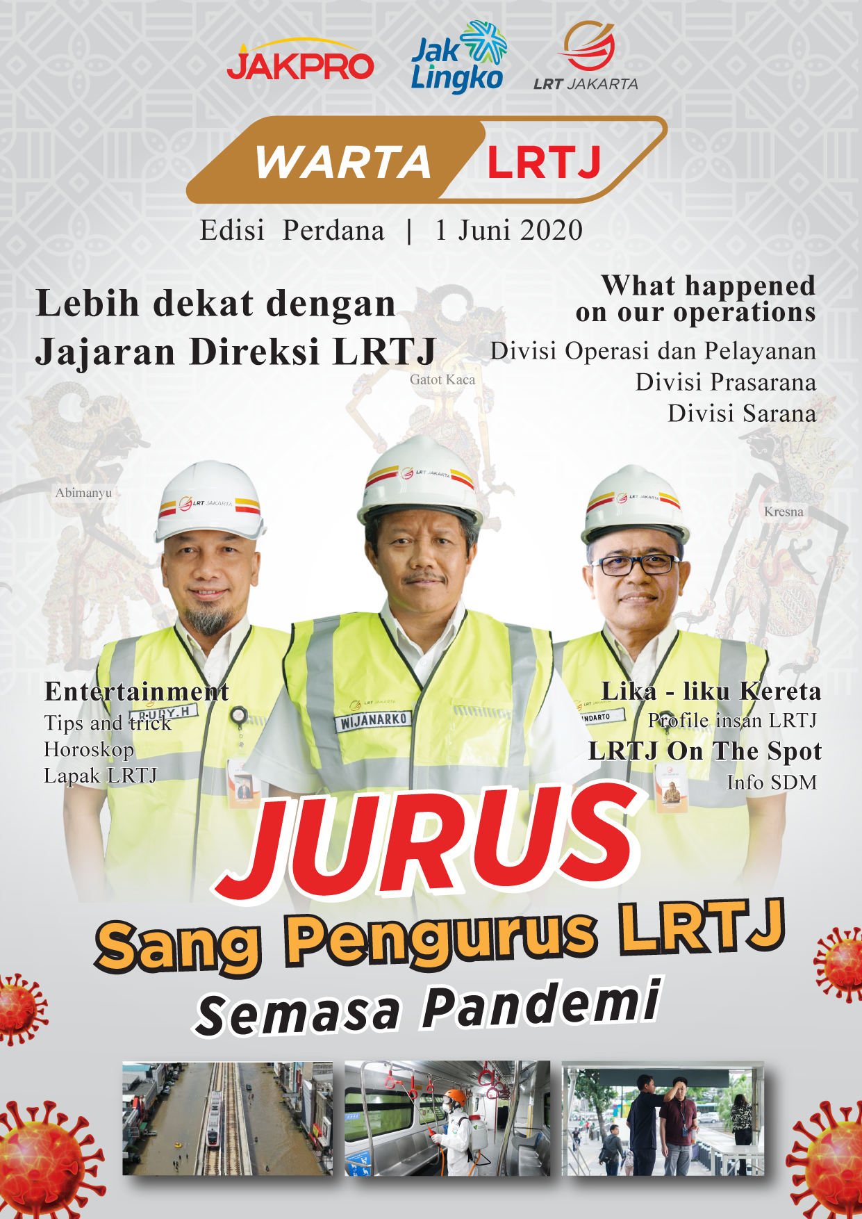  The New Online Media of LRT Jakarta, Warta LRTJ